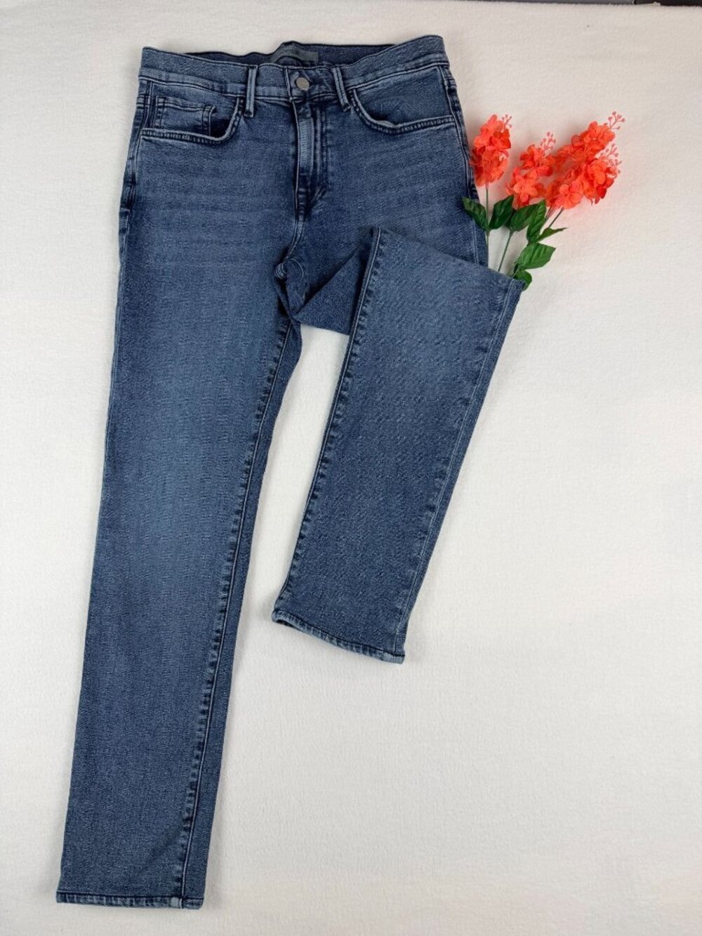 Joe’s Jeans Women’s 30 Slim Straight Stretch Blue Denim Jeans